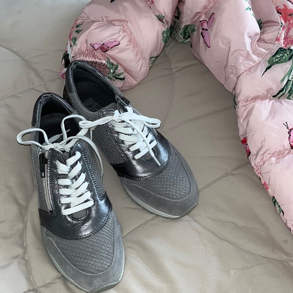 Umberto Raffini Janice Sneakers Silver/ Leopard - Picture 3 of 8